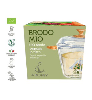 BRODO MIO Organic vegetable broth in pyramid bags Featured Image