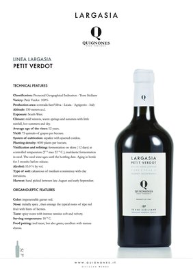 PETIT VERDOT LARGASìA I.G.P. TERRE SICILIANE 2017 Featured Image