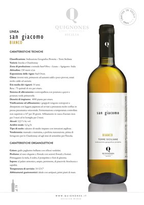 SAN GIACOMO BIANCO .G.P. TERRE SICILIANE 2018 Featured Image