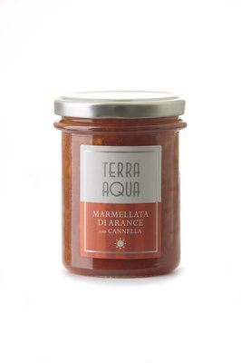 ORANGE MARMALADE WITH CINNAMON (240GR) - TERRA AQUA Featured Image